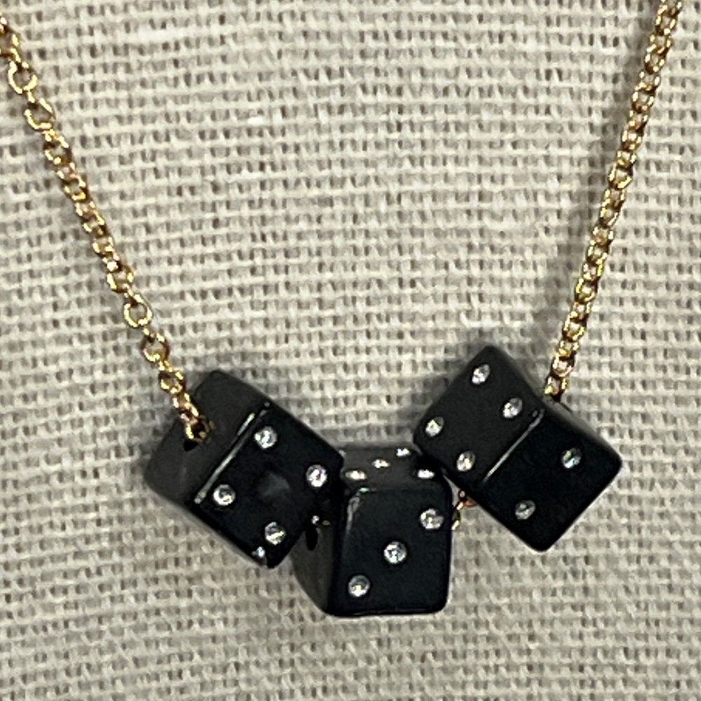 NWT Bulk Wholesale 3-piece Elegant Gold and Black Layering Necklaces - Picture 13 of 16